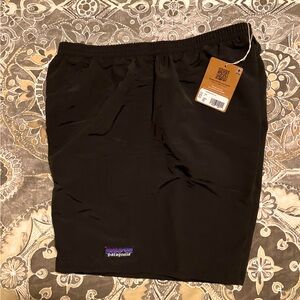 Patagonia Men's Black Baggies Shorts